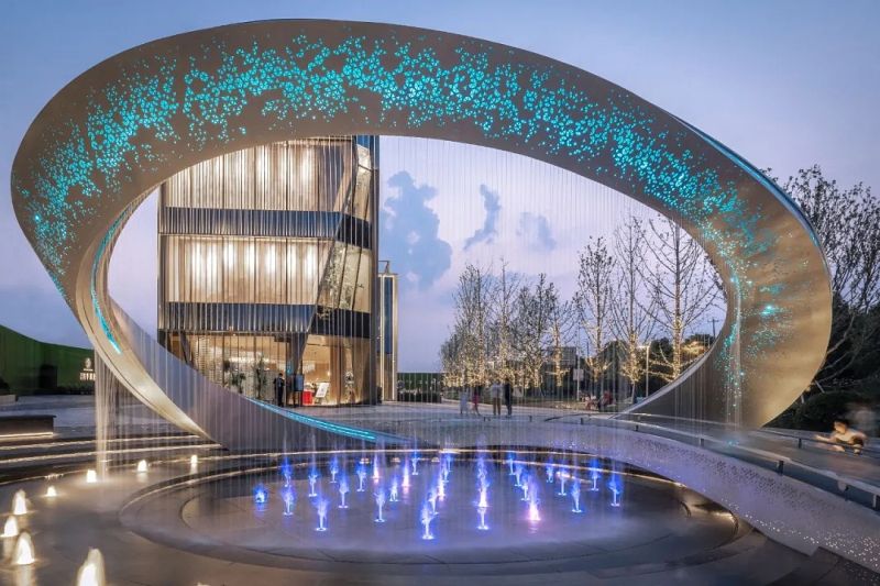 售樓處景觀雕塑